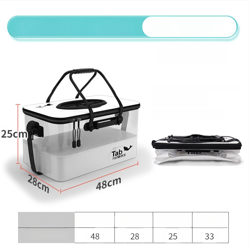 Сгъваема кофа за риба - EVA материал, бруто тегло 1