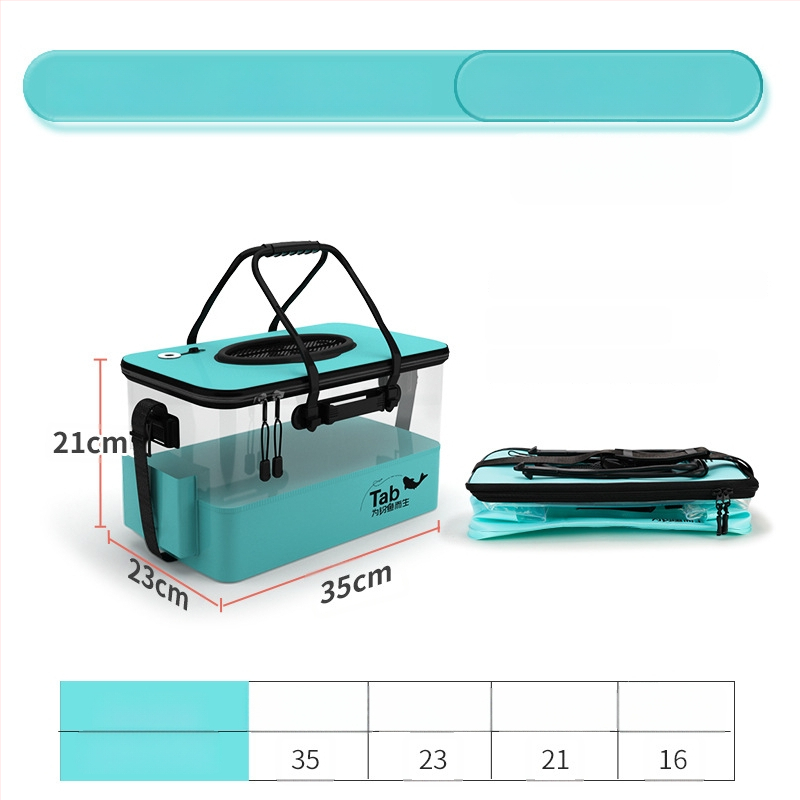 Сгъваема кофа за риба - EVA материал, бруто тегло 1