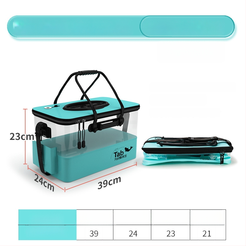 Сгъваема кофа за риба - EVA материал, бруто тегло 1