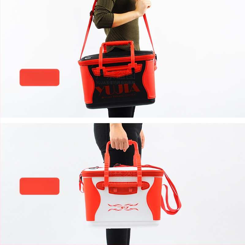 Jujia EVA jūras zvejas soma – ūdensnecaurlaidīga, pielāgojama, bieza un izturīga; EVA materiāls; piemērota ēsmai, līnijai, stienim un ruļļiem