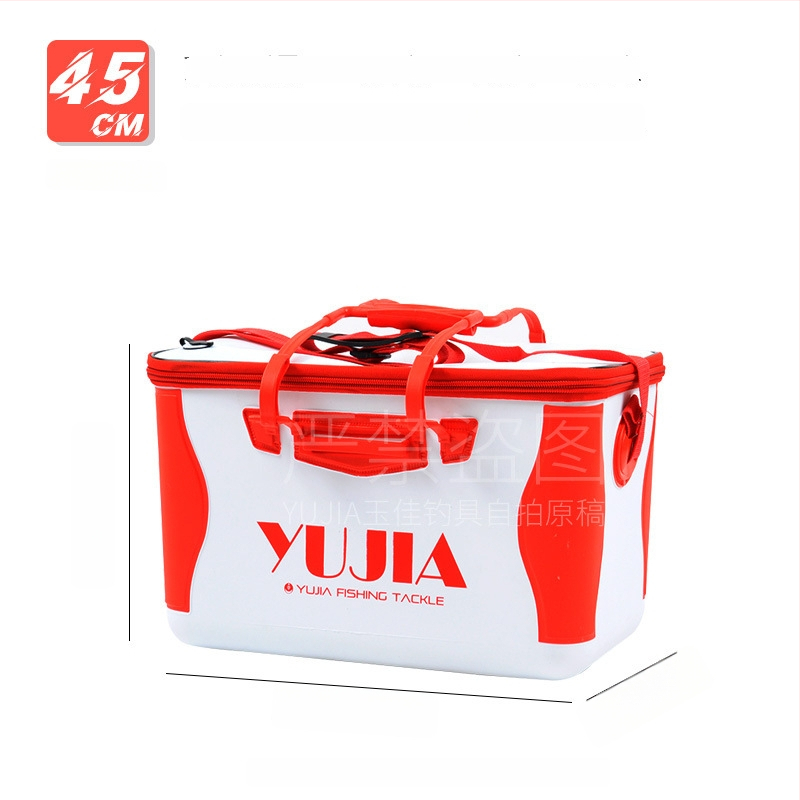 Jujia EVA jūras zvejas soma – ūdensnecaurlaidīga, pielāgojama, bieza un izturīga; EVA materiāls; piemērota ēsmai, līnijai, stienim un ruļļiem