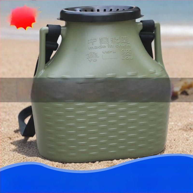 Ārējais plastmasas zivju grozs, bez zīmola