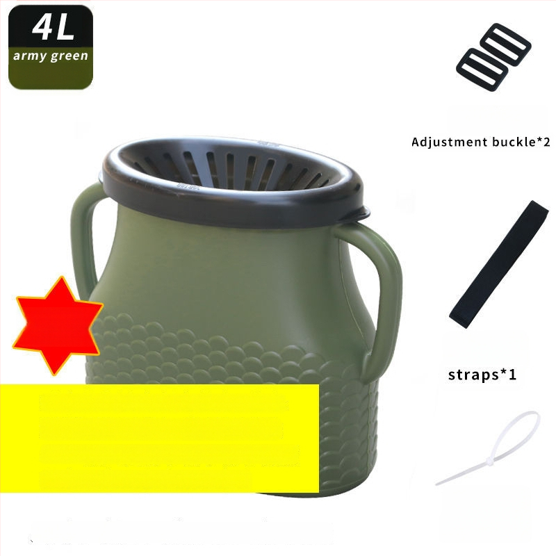 Ārējais plastmasas zivju grozs, bez zīmola