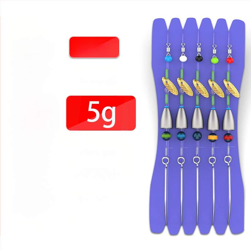 Texas rig komplekts – Gediron, Nr. 1 āķi ar bodēm, 500 gab.