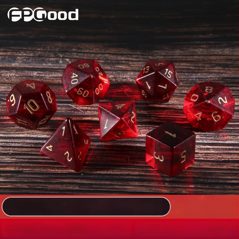 Kristāla kauliņi Z01 galda spēlēm, 20 sejām, sintētiski kristāli, taisnstūra stilā, izcelsme Foshan, apstrādes pielāgošana, iepakojums 1 gab