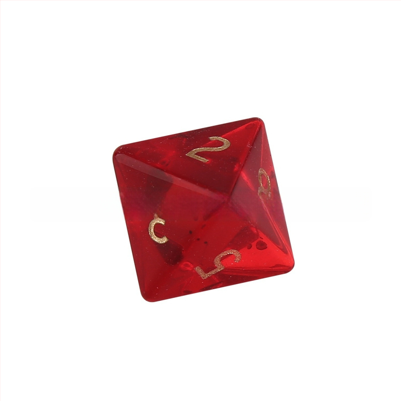 Kristāla kauliņi Z01 galda spēlēm, 20 sejām, sintētiski kristāli, taisnstūra stilā, izcelsme Foshan, apstrādes pielāgošana, iepakojums 1 gab