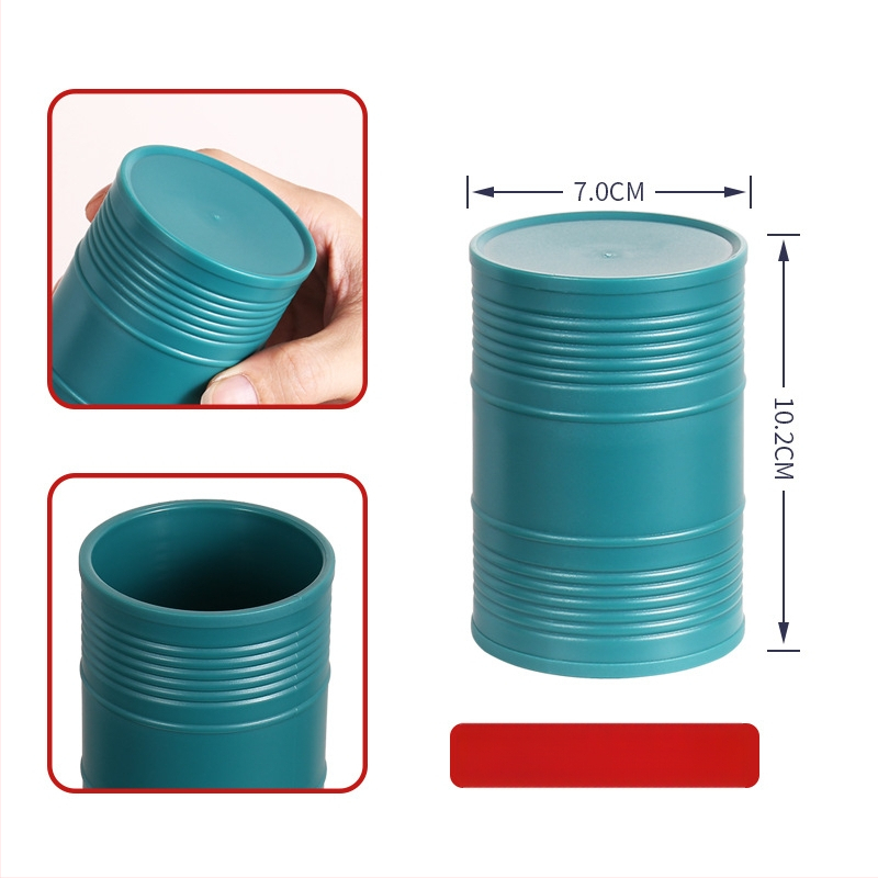 Zaru kauss un šejkera komplekts ar personalizētu logotipu – plastmasas, 100 gab., piemērots bāriem un karaoke, zīmols Shendu