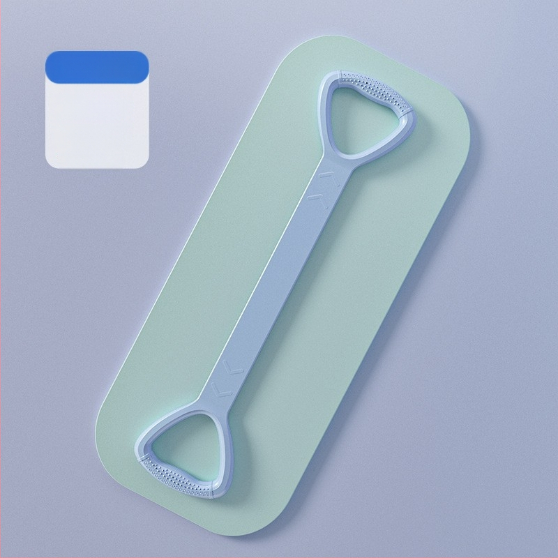 Bandă de rezistență pentru yoga în formă de 8, din silicon – deschiderea umerilor și modelarea spatelui, Wangyou