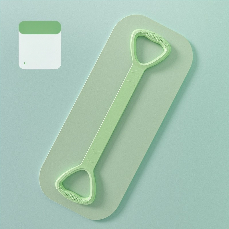 Bandă de rezistență pentru yoga în formă de 8, din silicon – deschiderea umerilor și modelarea spatelui, Wangyou