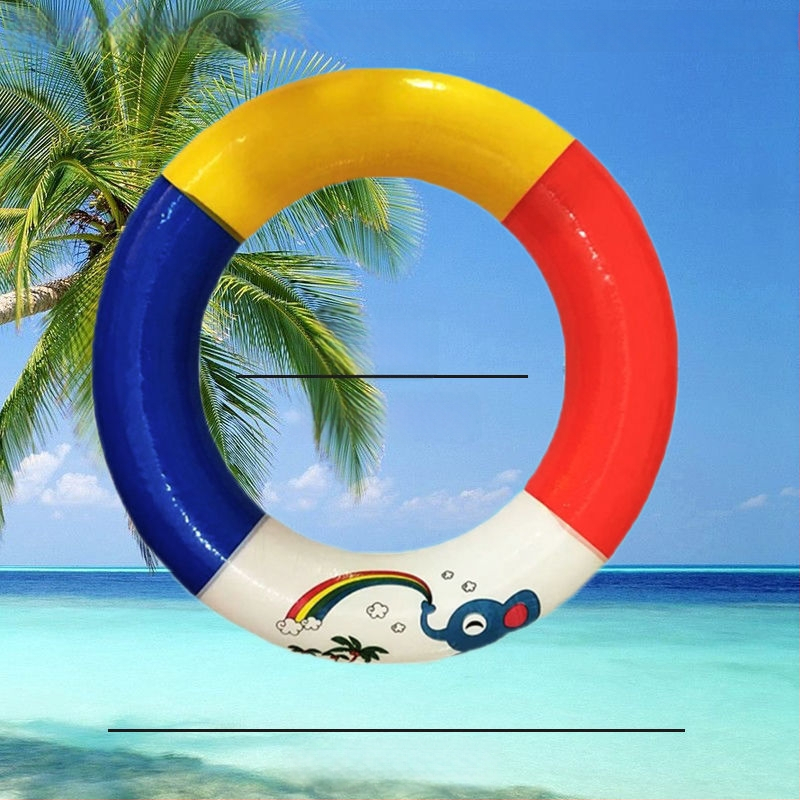 Plivački prsten za odrasle od čvrstog pjenu materijala, ekološki PVC, debljina PVC: vidi Detalje mm, podlaktni/trening prsten