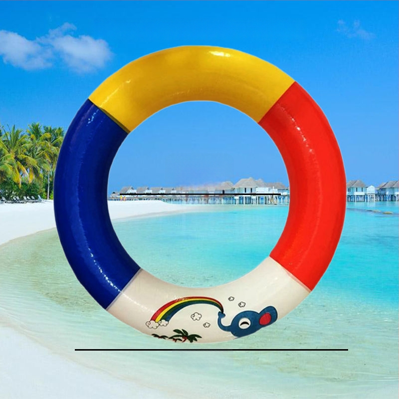 Plivački prsten za odrasle od čvrstog pjenu materijala, ekološki PVC, debljina PVC: vidi Detalje mm, podlaktni/trening prsten