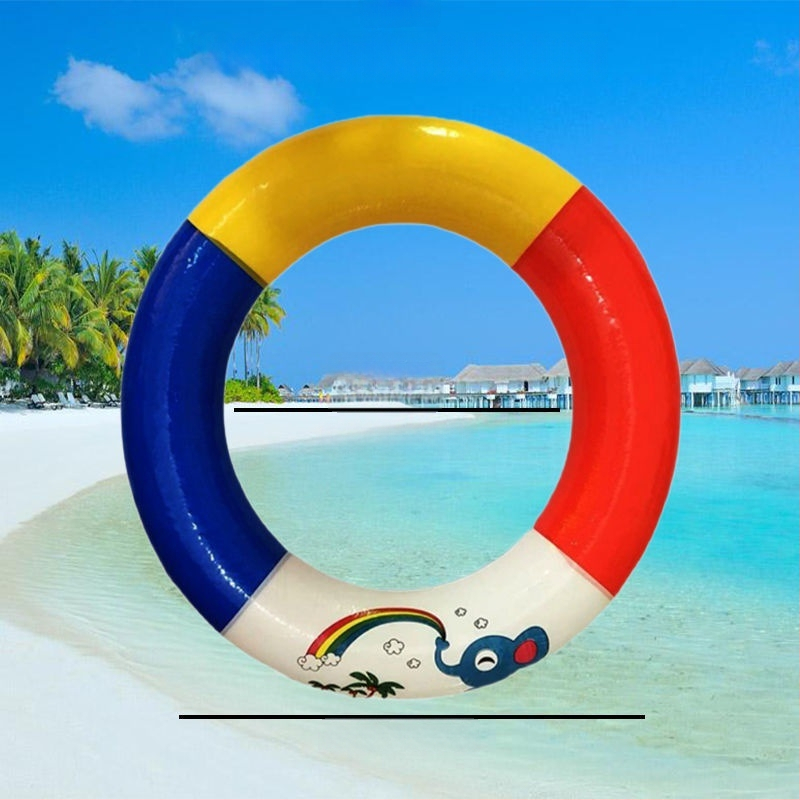 Plivački prsten za odrasle od čvrstog pjenu materijala, ekološki PVC, debljina PVC: vidi Detalje mm, podlaktni/trening prsten