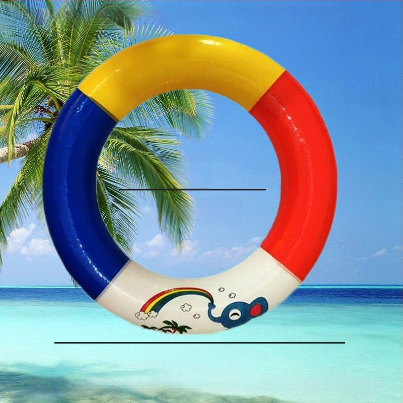 Plivački prsten za odrasle od čvrstog pjenu materijala, ekološki PVC, debljina PVC: vidi Detalje mm, podlaktni/trening prsten