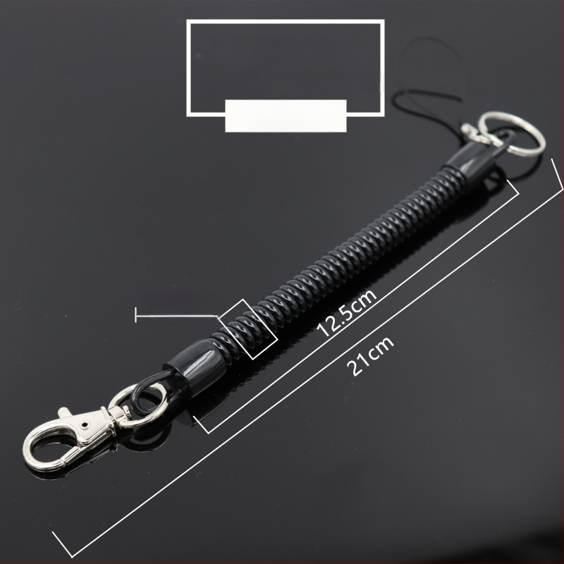 Telefono raktų pakabukas su elastiniu virve, prieš netekimą, kūrybinis unisex dizainas, plastmasos medžiaga, japonų-korejiečių stilius