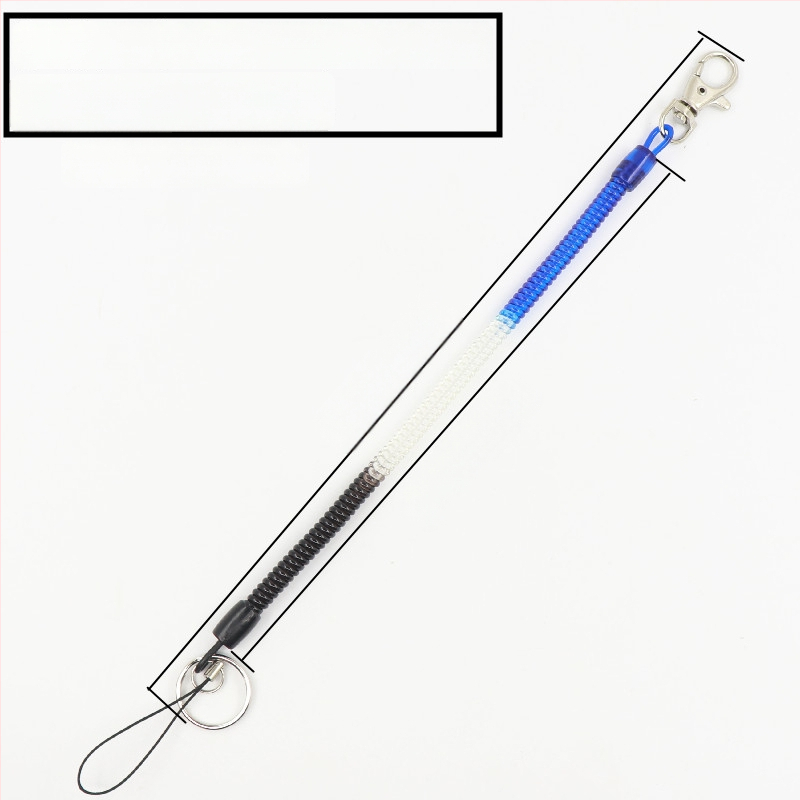 Telefono raktų pakabukas su elastiniu virve, prieš netekimą, kūrybinis unisex dizainas, plastmasos medžiaga, japonų-korejiečių stilius