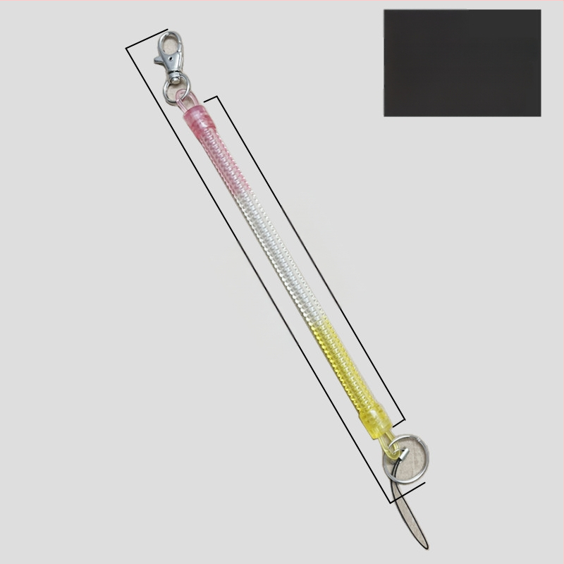 Telefono raktų pakabukas su elastiniu virve, prieš netekimą, kūrybinis unisex dizainas, plastmasos medžiaga, japonų-korejiečių stilius