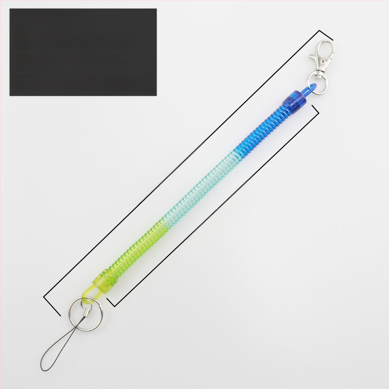 Telefono raktų pakabukas su elastiniu virve, prieš netekimą, kūrybinis unisex dizainas, plastmasos medžiaga, japonų-korejiečių stilius