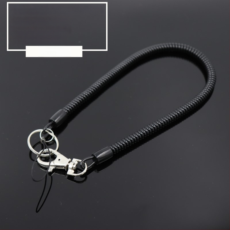 Telefono raktų pakabukas su elastiniu virve, prieš netekimą, kūrybinis unisex dizainas, plastmasos medžiaga, japonų-korejiečių stilius