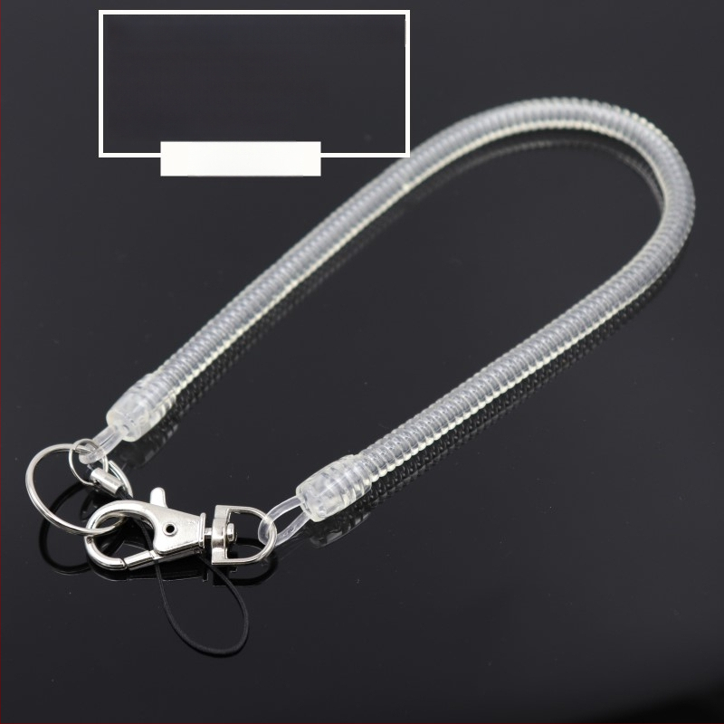 Telefono raktų pakabukas su elastiniu virve, prieš netekimą, kūrybinis unisex dizainas, plastmasos medžiaga, japonų-korejiečių stilius