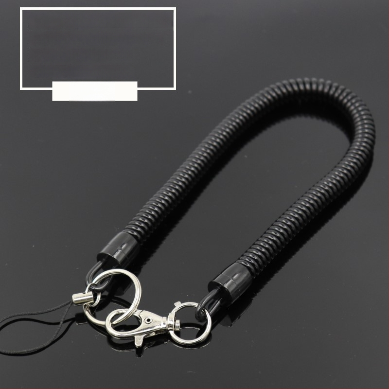 Telefono raktų pakabukas su elastiniu virve, prieš netekimą, kūrybinis unisex dizainas, plastmasos medžiaga, japonų-korejiečių stilius