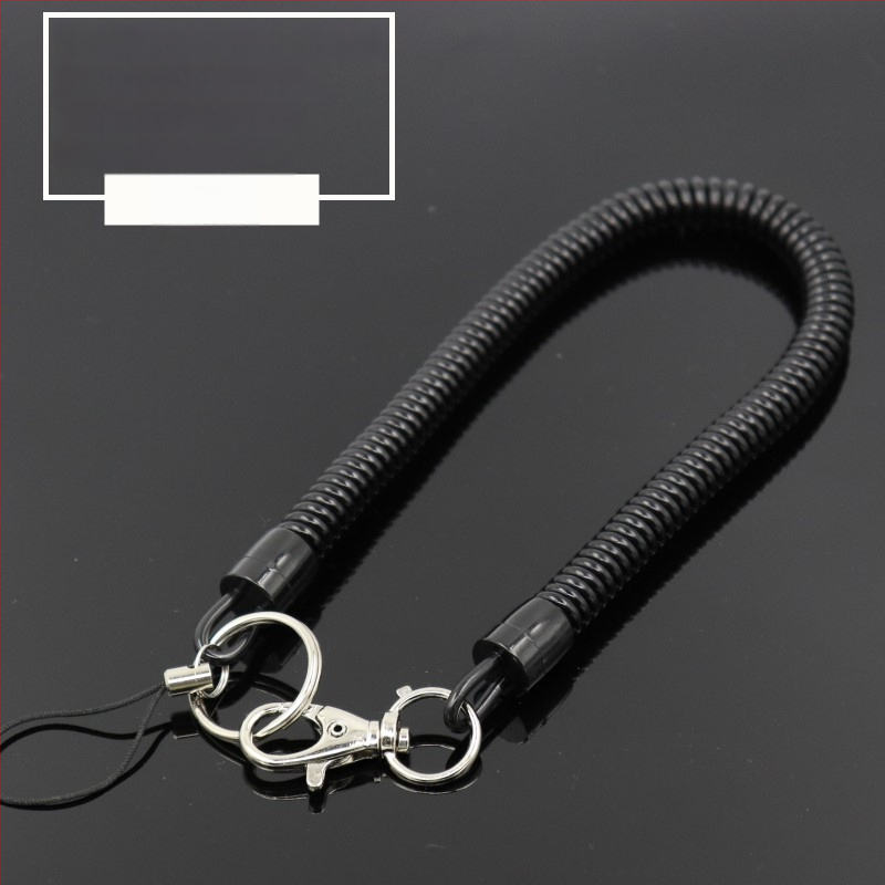 Telefono raktų pakabukas su elastiniu virve, prieš netekimą, kūrybinis unisex dizainas, plastmasos medžiaga, japonų-korejiečių stilius