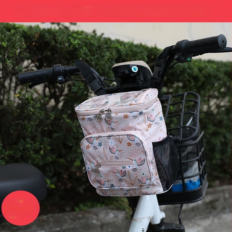 Τσάντα ποδηλάτου - μπροστινή αδιάβροχη κρεμαστή τσάντα, 5 L, μοντέλο A308, Oxford ύφασμα