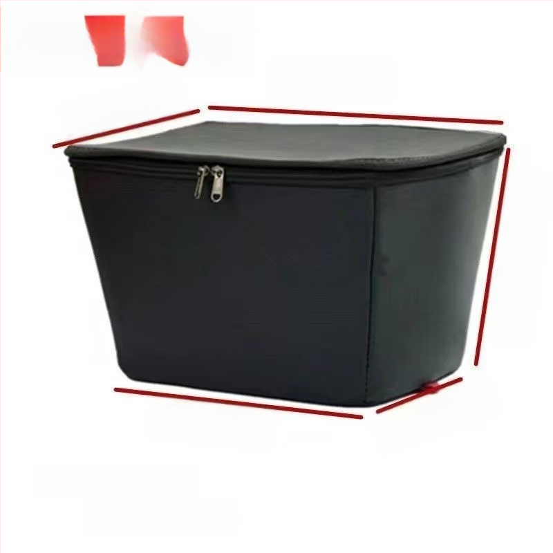 Θήκη εσωτερικού καλαθιού ποδηλάτου – Αδιάβροχη, από συνθετικό δέρμα, εσωτερική αποθήκευση για μπροστινά и πίσω καλάθια