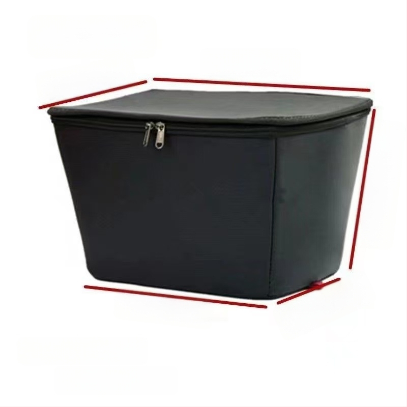 Θήκη εσωτερικού καλαθιού ποδηλάτου – Αδιάβροχη, από συνθετικό δέρμα, εσωτερική αποθήκευση για μπροστινά и πίσω καλάθια