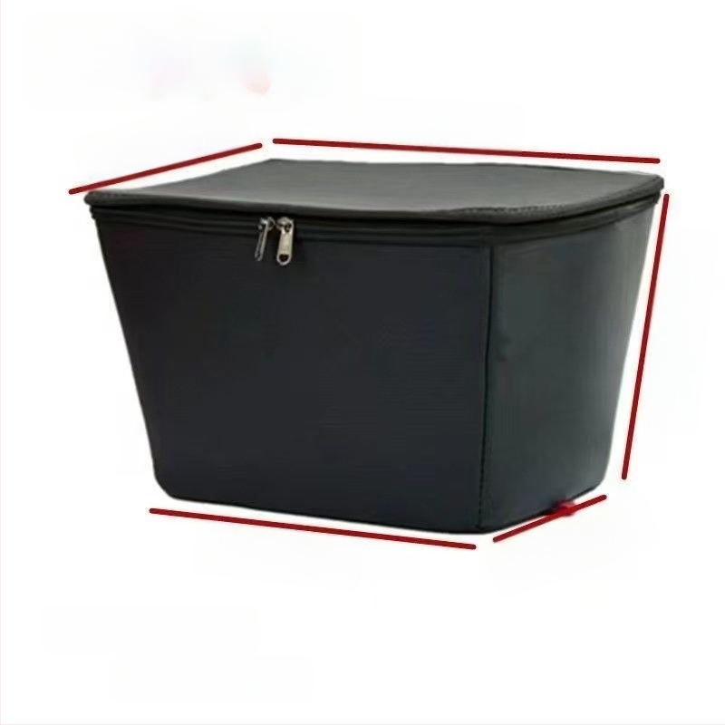 Θήκη εσωτερικού καλαθιού ποδηλάτου – Αδιάβροχη, από συνθετικό δέρμα, εσωτερική αποθήκευση για μπροστινά и πίσω καλάθια