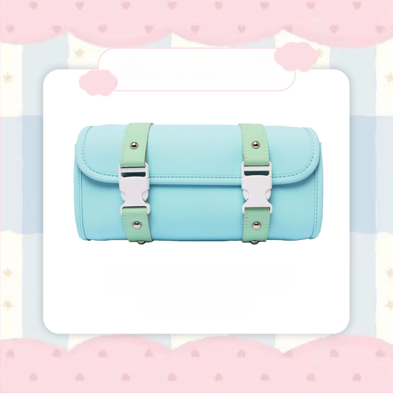 Σετ τσαντών αποθήκευσης για ηλεκτρικό όχημα: πίσω αδιάβροχη κρεμαστή τσάντα αποθήκευσης και μπροστινή μαλακή τσάντα από τεχνητό δέρμα, ρετρό στυλ