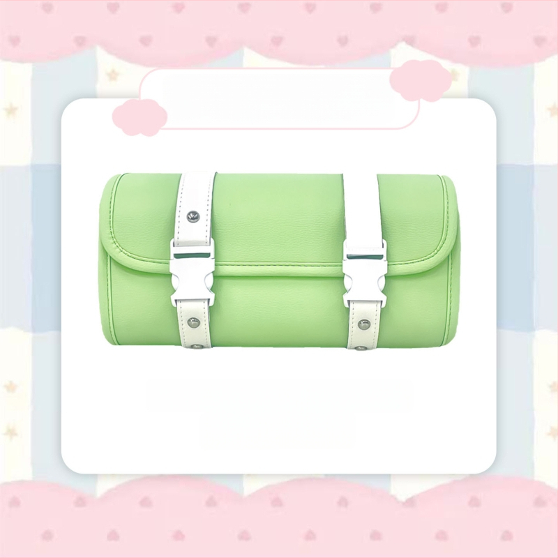 Σετ τσαντών αποθήκευσης για ηλεκτρικό όχημα: πίσω αδιάβροχη κρεμαστή τσάντα αποθήκευσης και μπροστινή μαλακή τσάντα από τεχνητό δέρμα, ρετρό στυλ