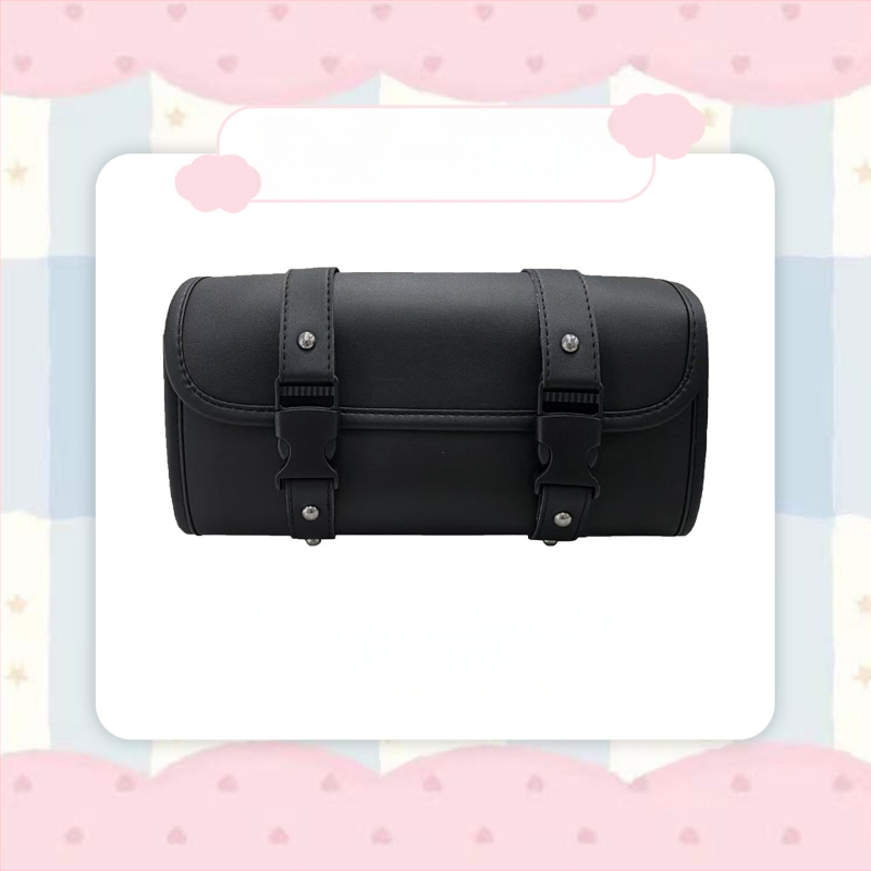 Σετ τσαντών αποθήκευσης για ηλεκτρικό όχημα: πίσω αδιάβροχη κρεμαστή τσάντα αποθήκευσης και μπροστινή μαλακή τσάντα από τεχνητό δέρμα, ρετρό στυλ