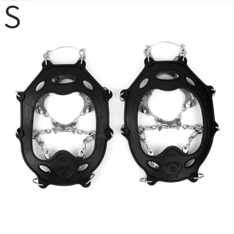 11-зъбни детски антихлъзгащи се калъфи за обувки със снежен нокът, неръждаема стомана, Mount Rock