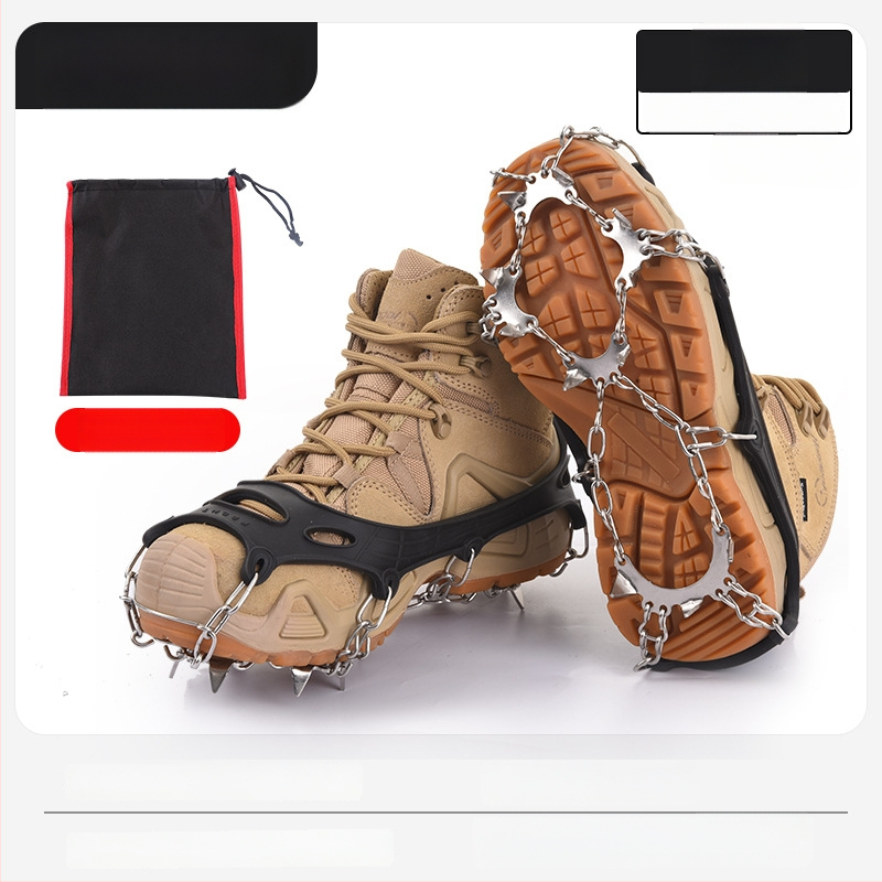 11-зъбни детски антихлъзгащи се калъфи за обувки със снежен нокът, неръждаема стомана, Mount Rock