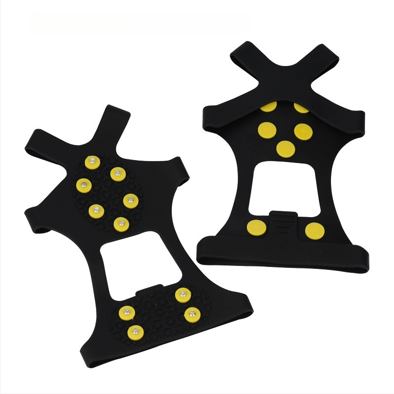 Neslidūs batų įdėklai su 10 dantų - TPE medžiaga, 100 vnt dėžutėje, kilmė Dongguan