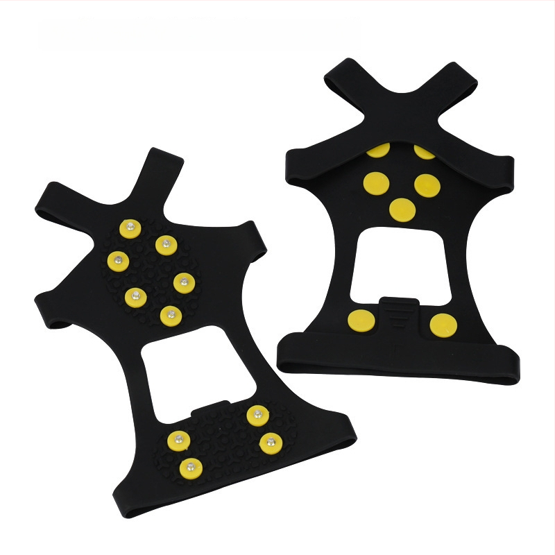 Neslidūs batų įdėklai su 10 dantų - TPE medžiaga, 100 vnt dėžutėje, kilmė Dongguan