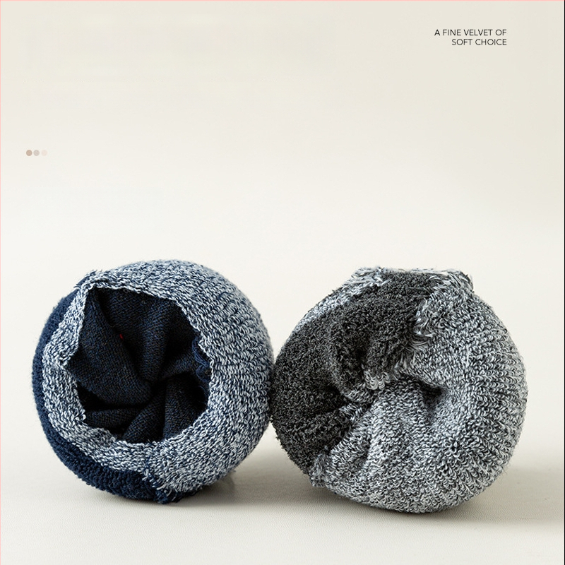 Sporta zeķes ar fleece oderi, universālas, ziemas, poliester