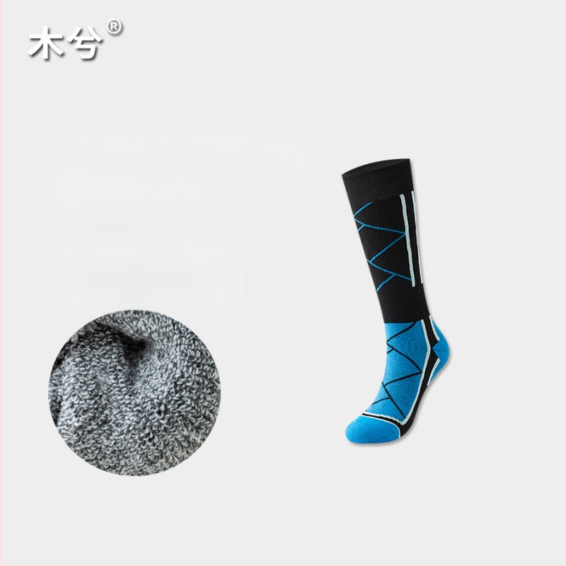 Sporta zeķes ar fleece oderi, universālas, ziemas, poliester