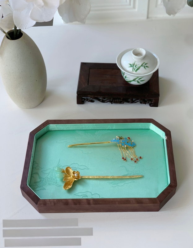 Koka rotaslietu demonstrēšanas plate, viengabala modelis, ciets koks, antīkais stils, saliekamā konstrukcija, vasaras 2024 izlaidums