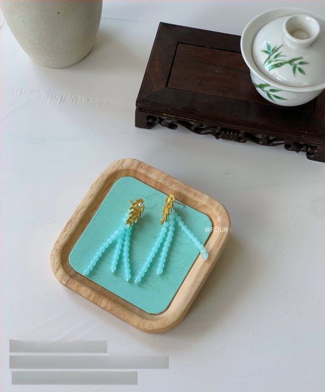 Koka rotaslietu demonstrēšanas plate, viengabala modelis, ciets koks, antīkais stils, saliekamā konstrukcija, vasaras 2024 izlaidums