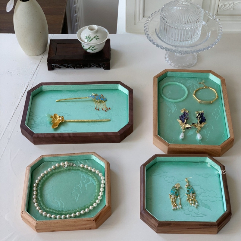 Koka rotaslietu demonstrēšanas plate, viengabala modelis, ciets koks, antīkais stils, saliekamā konstrukcija, vasaras 2024 izlaidums