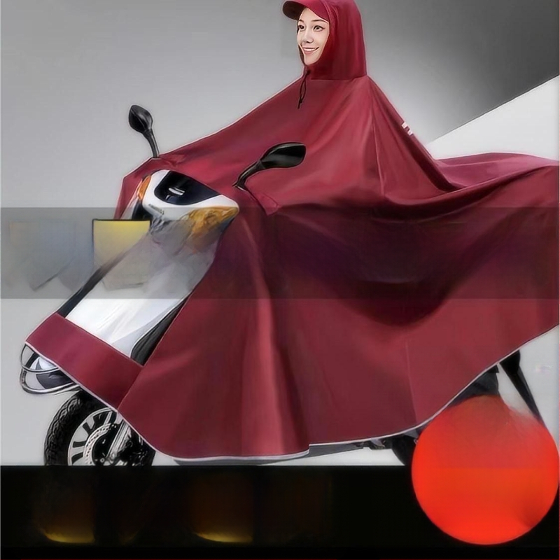 Ponča za kišu za električni automobil/motocikl (Oxford tkanina; PVC vodootporni sloj; debeli materijal; za 1–2 odraslih)