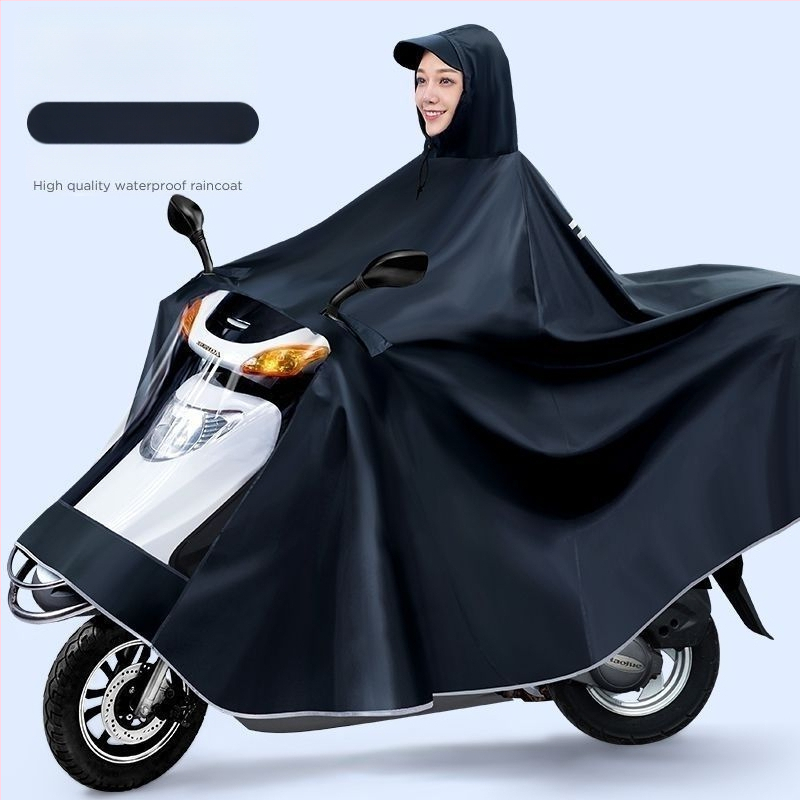 Ponča za kišu za električni automobil/motocikl (Oxford tkanina; PVC vodootporni sloj; debeli materijal; za 1–2 odraslih)