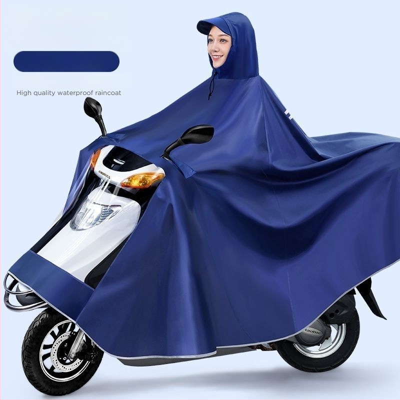 Ponča za kišu za električni automobil/motocikl (Oxford tkanina; PVC vodootporni sloj; debeli materijal; za 1–2 odraslih)