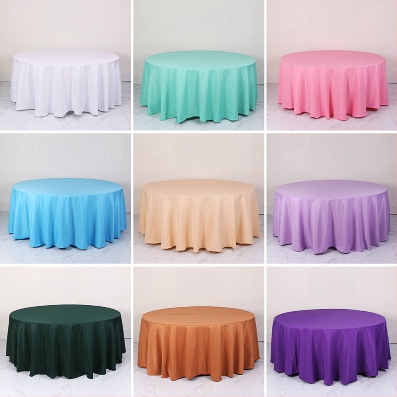 Wanhe ümmargune laudlina, ühevärviline kangas, hotelli stiil, konverentsruumile