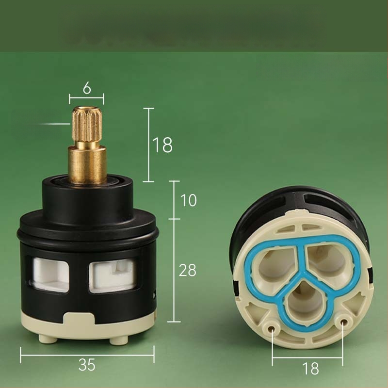 Ventilno jezgro kišnog izlaza za kuhinjski sudoper – 304 nehrđajući čelik, keramičko jezgro ventila, model A-00002, Mingjin, CE potvrda