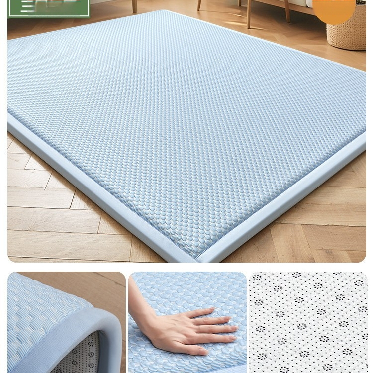 Voodimatt keemilistest kiududest, kakskülgne disain, uus hiina stiil, trükitud muster, Ice Silk matt