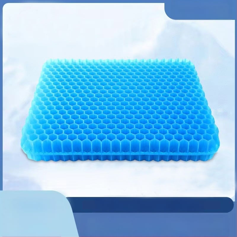 Perna de șezut din latex cu umplutură gel, culoare solidă, pentru exterior și birou, stil modern minimalist