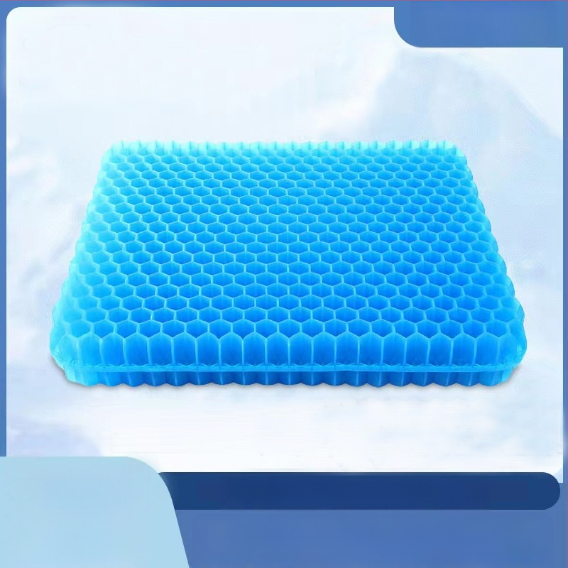 Perna de șezut din latex cu umplutură gel, culoare solidă, pentru exterior și birou, stil modern minimalist