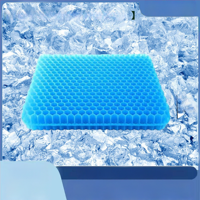 Perna de șezut din latex cu umplutură gel, culoare solidă, pentru exterior și birou, stil modern minimalist